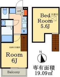 フェリス北松戸の物件間取画像